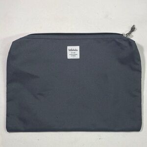 Black Travel Toiletry Pouch - Sleek Organizer